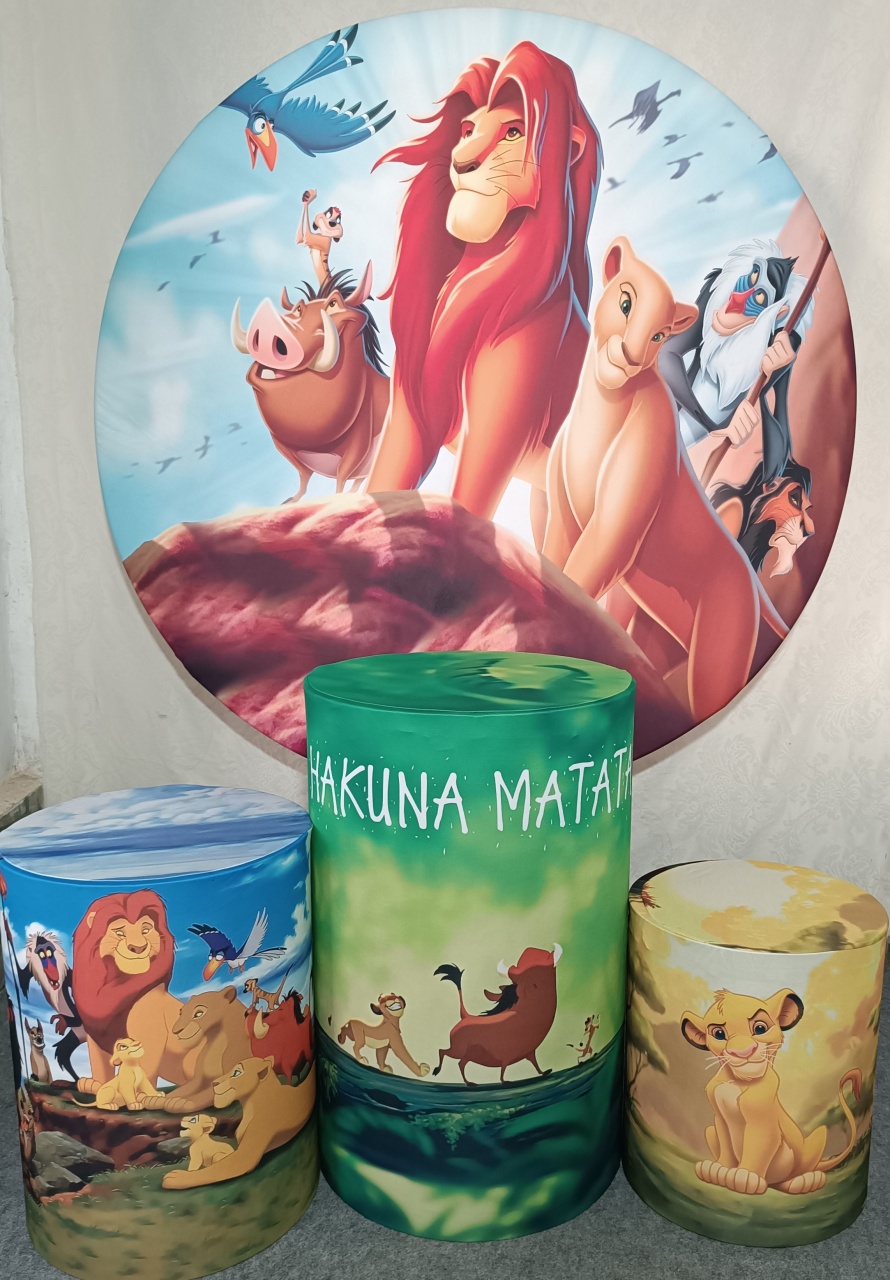 Kit Rei Leão (01) - FERNANDO FESTAS E EVENTOS