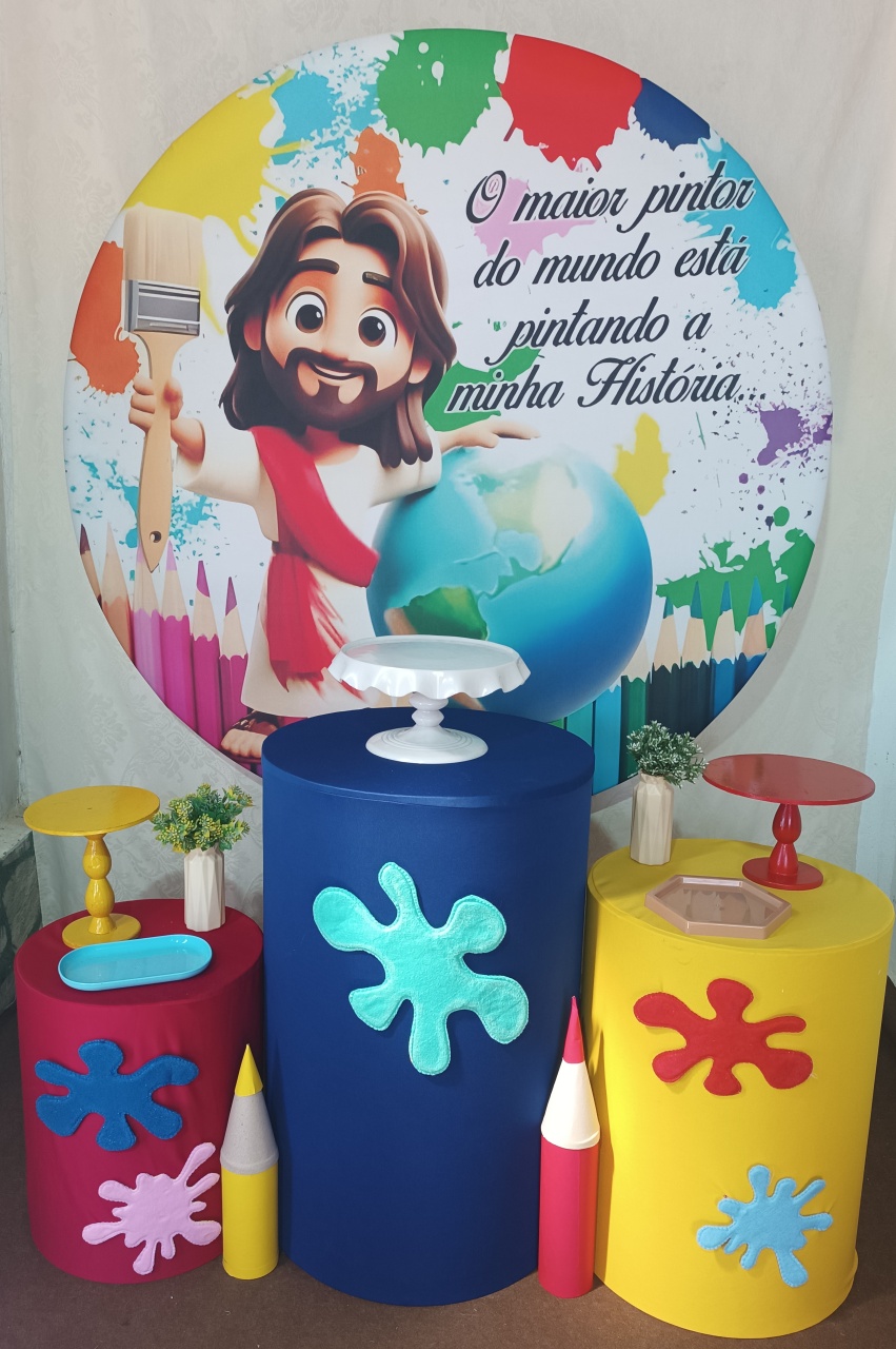 Kit O Maior Pintor Do Mundo (01) - FERNANDO FESTAS E EVENTOS