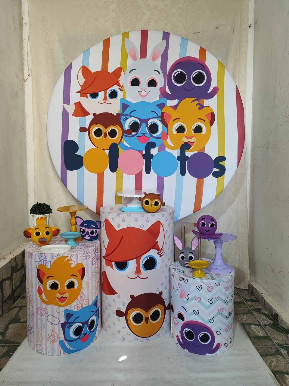 Kit Bolofofo Com Faixas 02 - FERNANDO FESTAS E EVENTOS