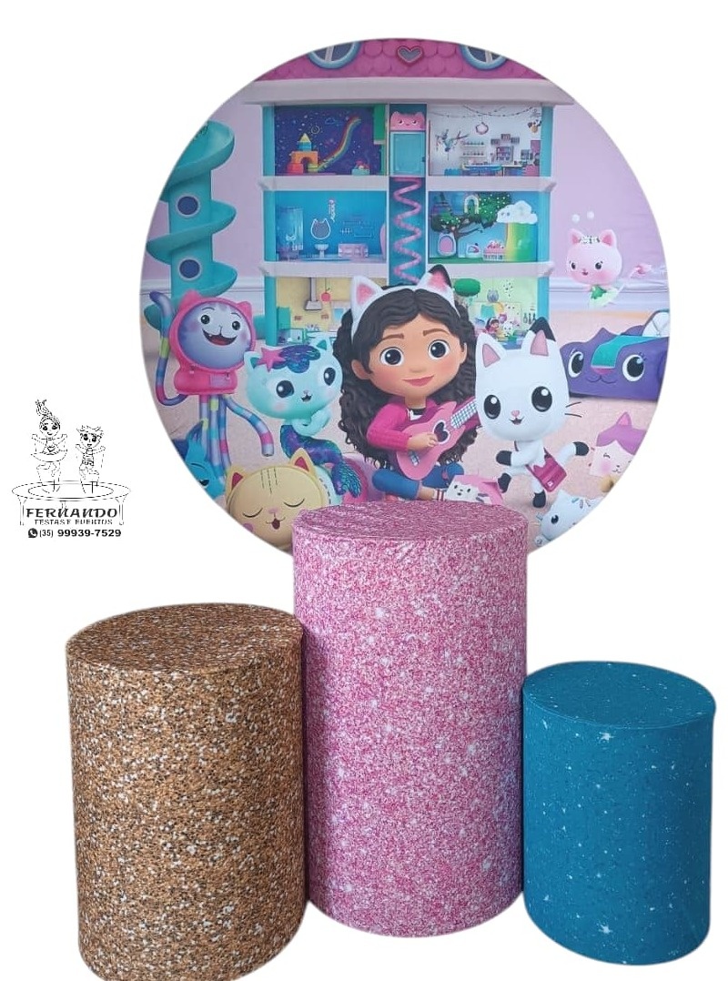 Kit Casa Mágica da Gabby 01 - FERNANDO FESTAS E EVENTOS