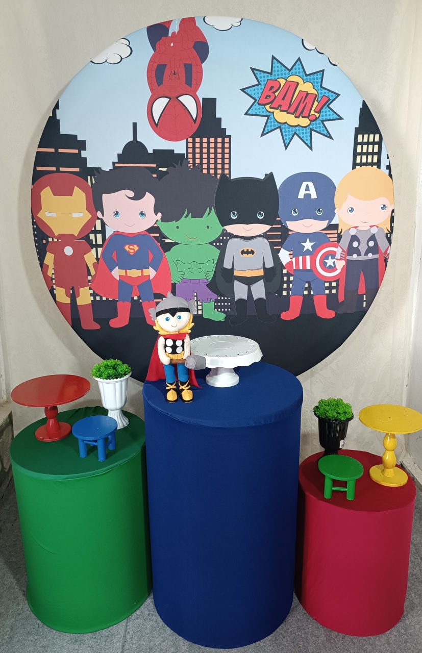 Kit Super Heróis Baby Thor - FERNANDO FESTAS E EVENTOS