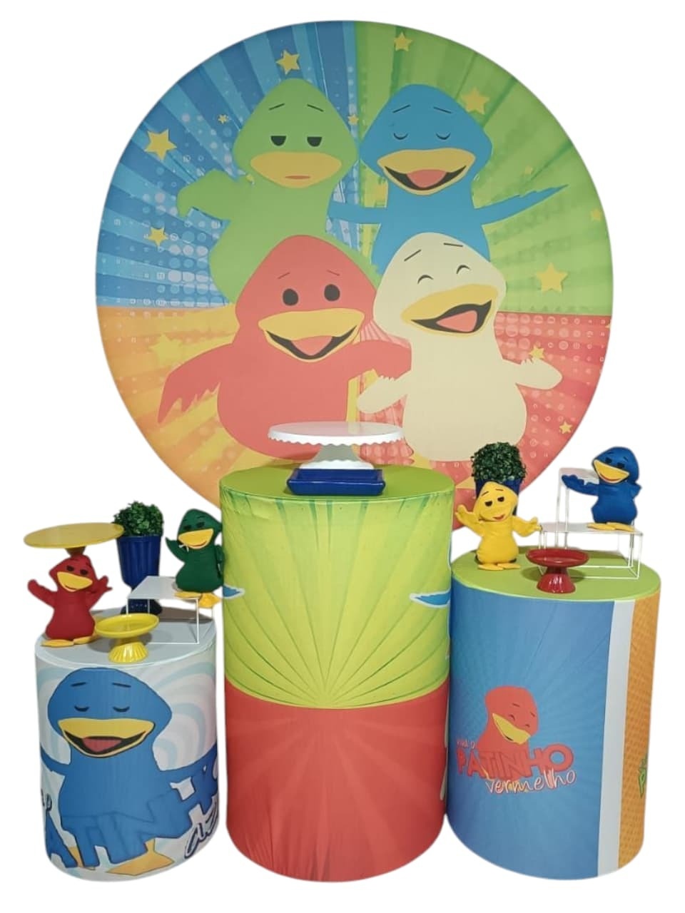 Kit Patinhos Coloridos  - FERNANDO FESTAS E EVENTOS
