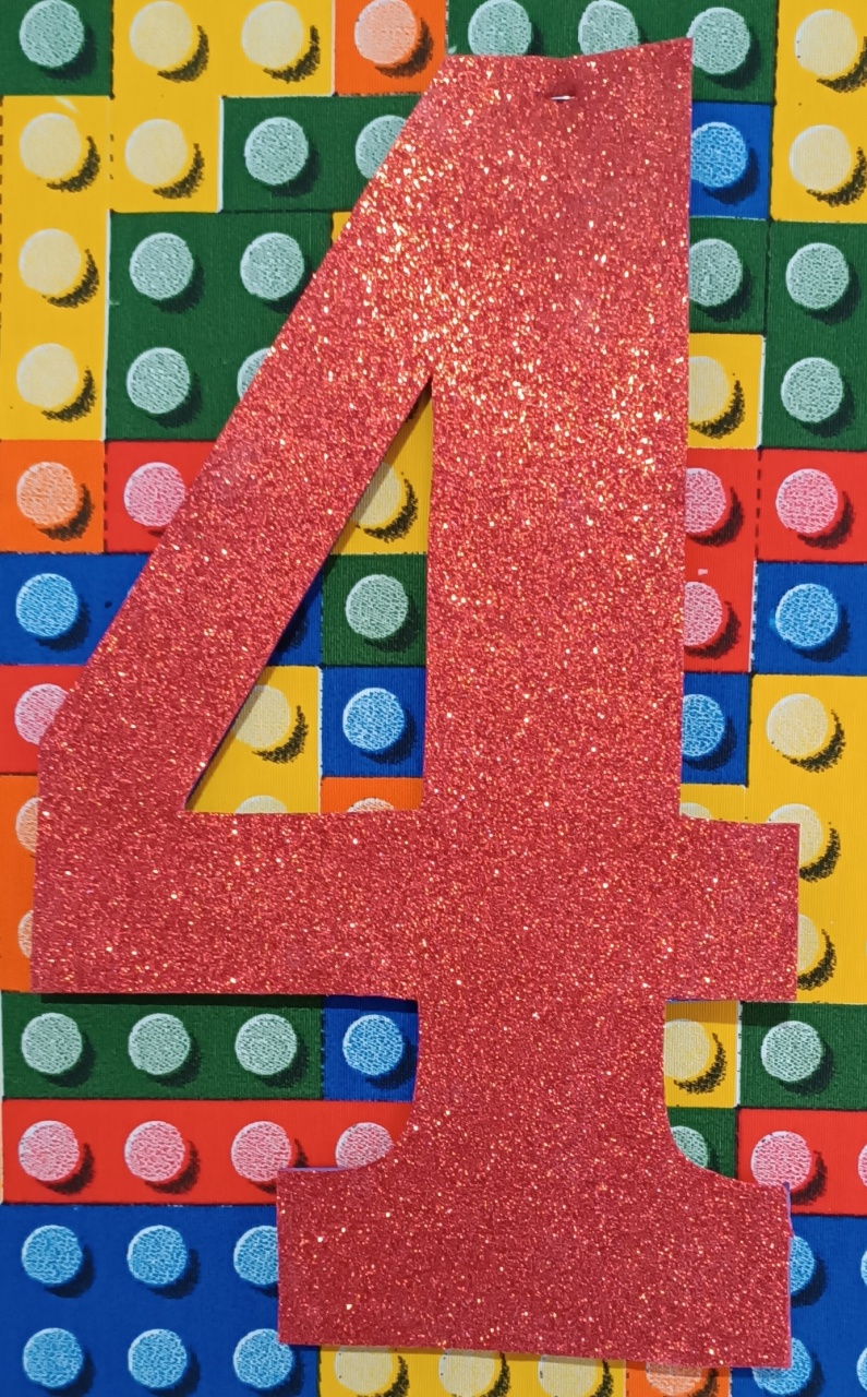 Numero 4 Eva Glitter - FERNANDO FESTAS E EVENTOS