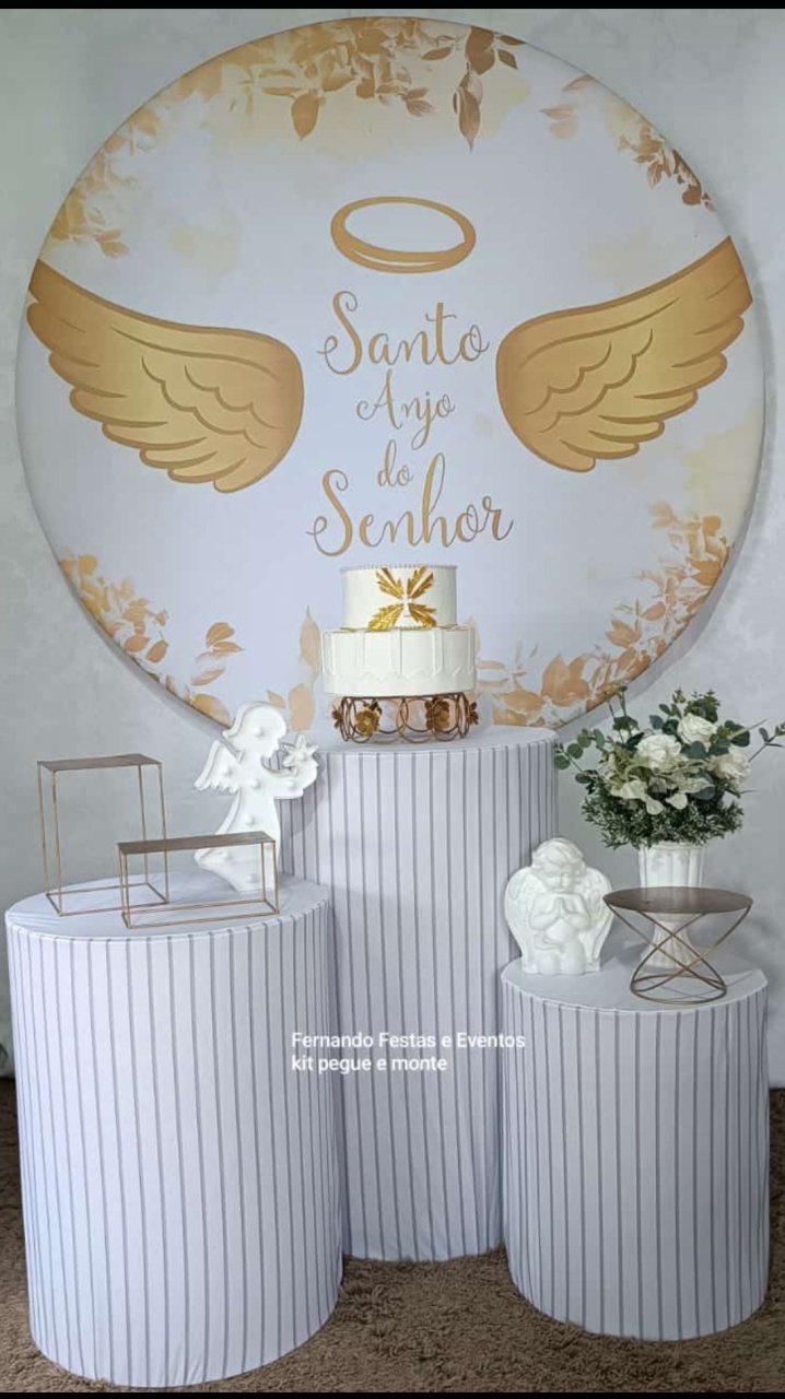 Kit Santo Anjo Do Senhor (01) - FERNANDO FESTAS E EVENTOS