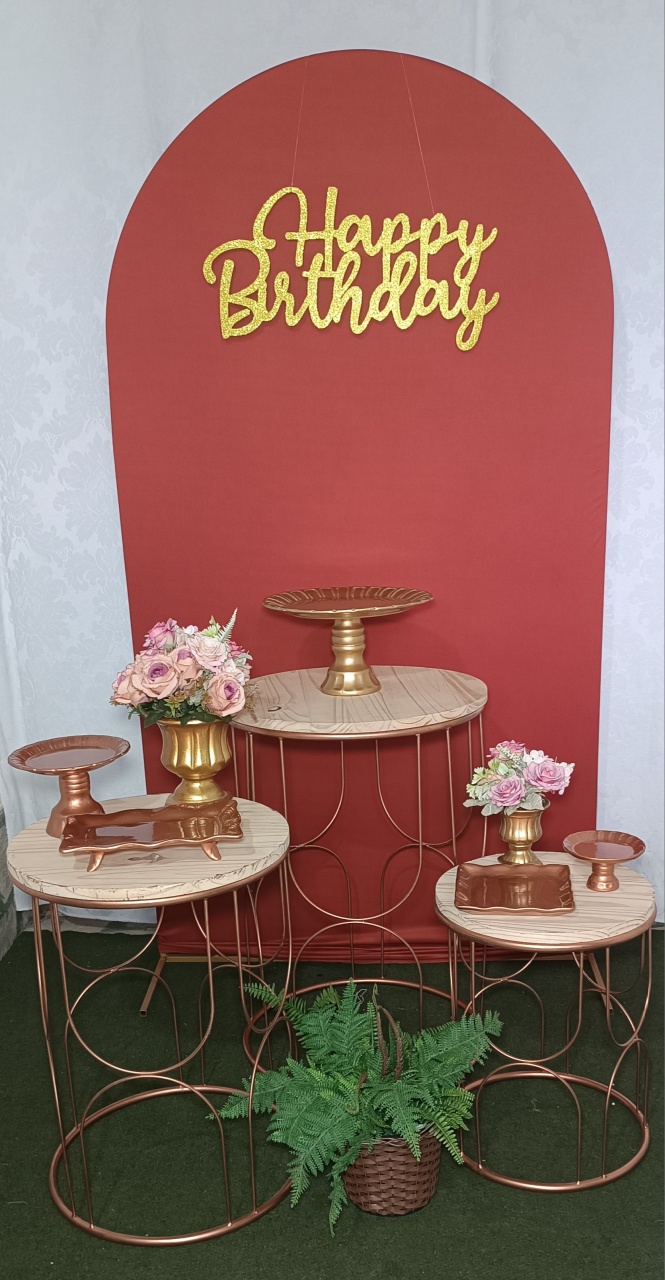 Kit Happy Birthday Rose  - FERNANDO FESTAS E EVENTOS
