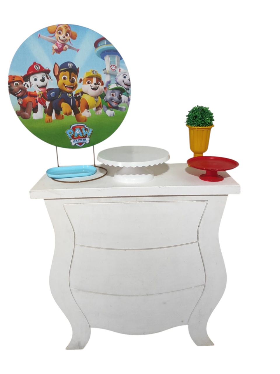 Mini Table Patrulha Canina  - FERNANDO FESTAS E EVENTOS