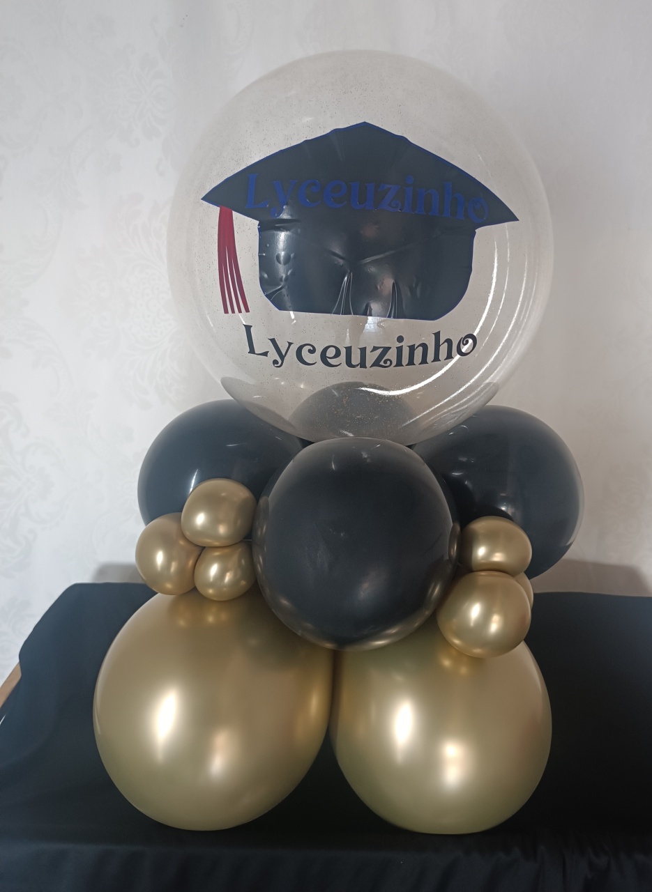 Balão Bubble Lyceucinho - FERNANDO FESTAS E EVENTOS