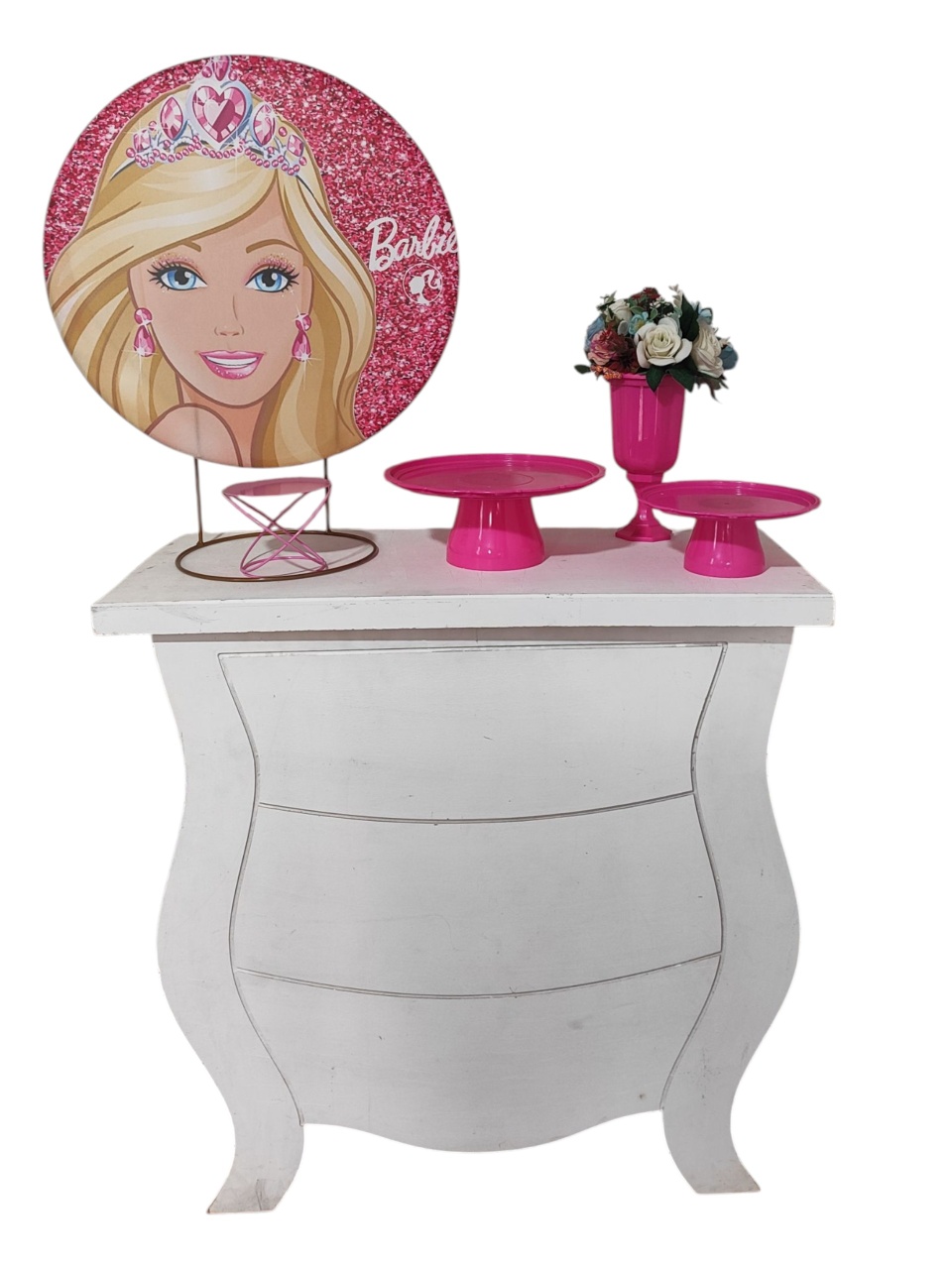 Mini Table ( Barbie )  - FERNANDO FESTAS E EVENTOS