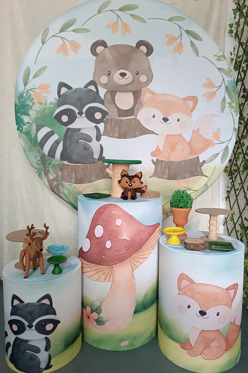 Kit Bichos da Floresta (01) - FERNANDO FESTAS E EVENTOS