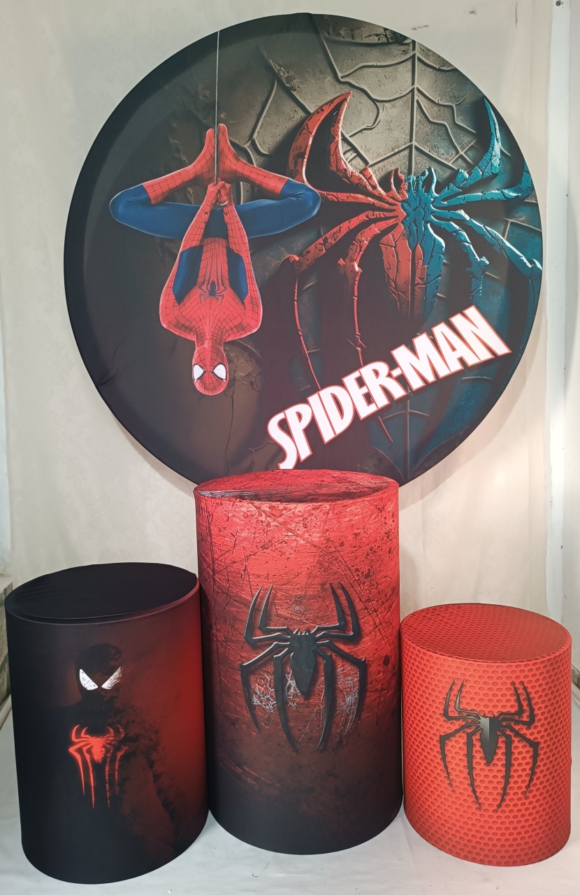Kit Homem Aranha de Ponta Cabeça  - FERNANDO FESTAS E EVENTOS