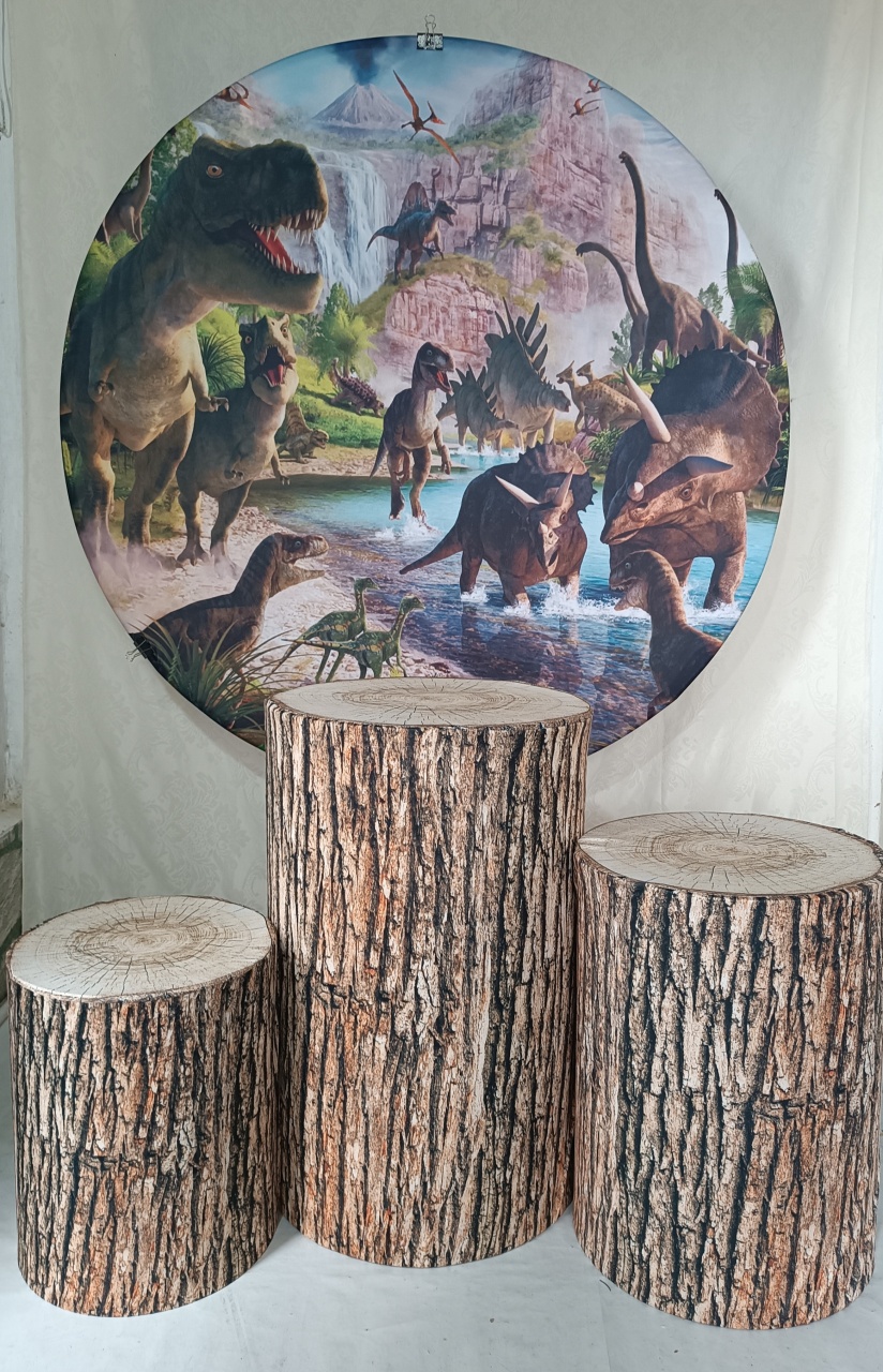 Kit Dinossauro Rex Tronco (13) - FERNANDO FESTAS E EVENTOS