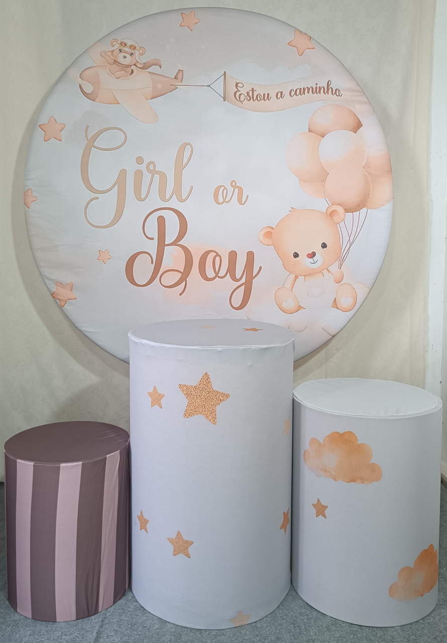 Kit Estou A Caminho Grill Ou Boy 01 - FERNANDO FESTAS E EVENTOS