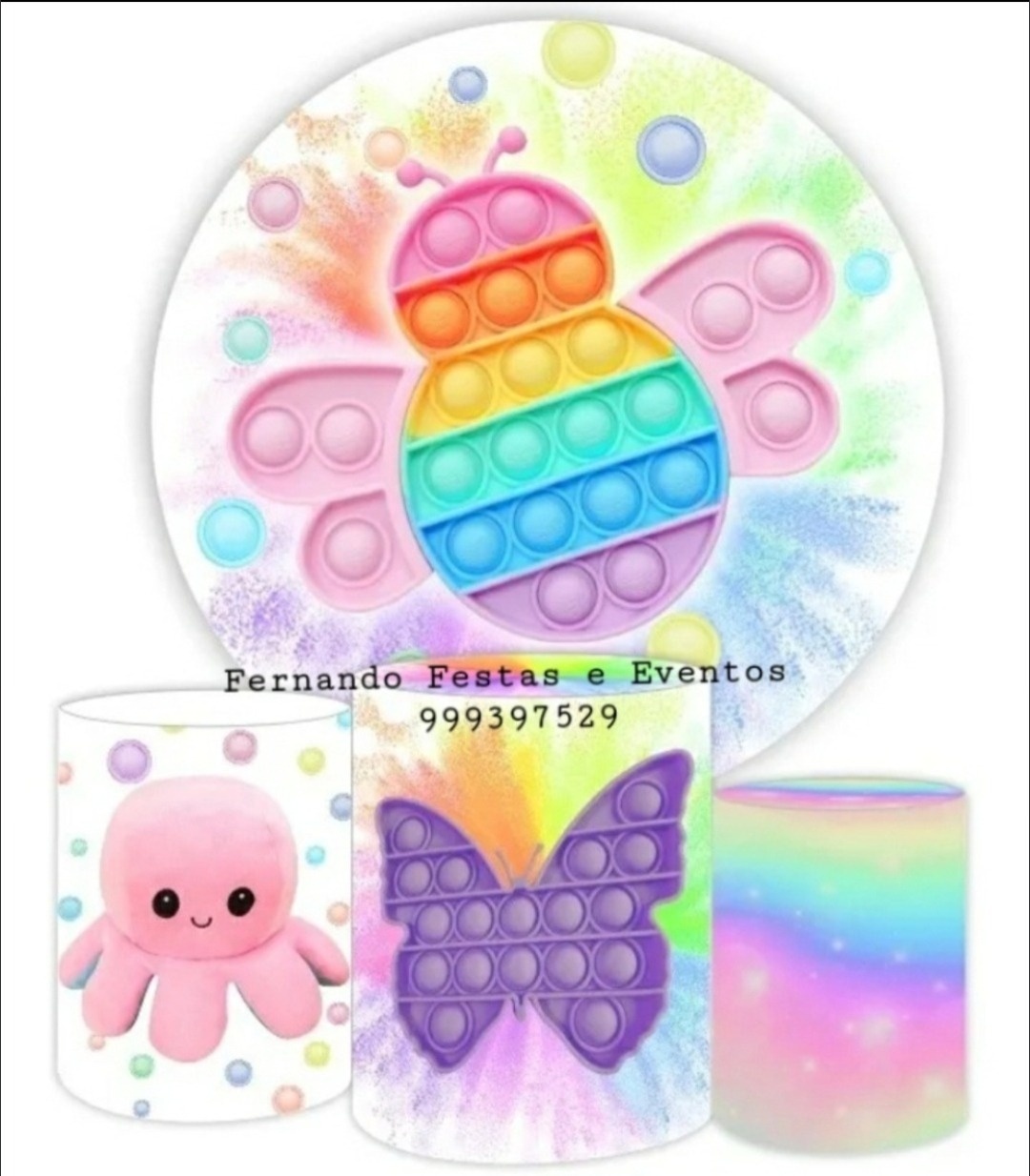 Kit Pop It 01 - FERNANDO FESTAS E EVENTOS