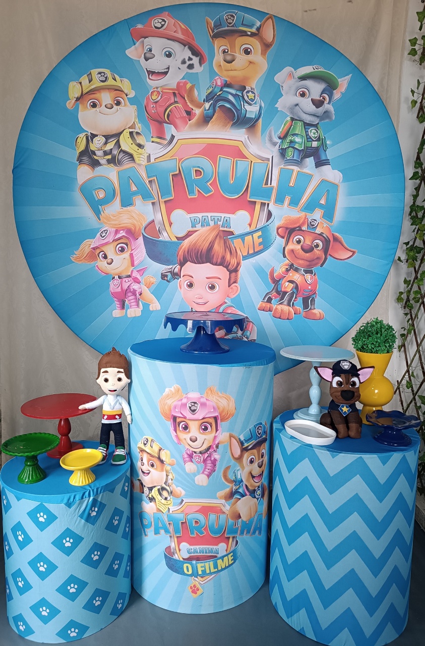 Kit Patrulha Canina Pata - FERNANDO FESTAS E EVENTOS