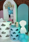 Oh Baby Painel 3 D Trio Cilindros Nuvem (04) - imagem 2