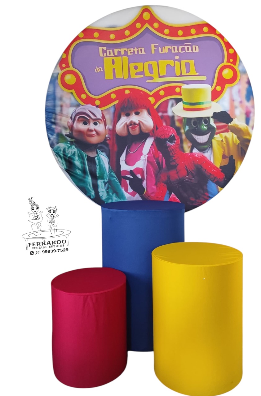 Kit Carreta Furacão da Alegria (01) - FERNANDO FESTAS E EVENTOS