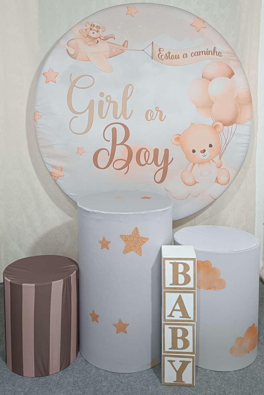 Kit Estou A Caminho Grill Ou Boy 06 - FERNANDO FESTAS E EVENTOS