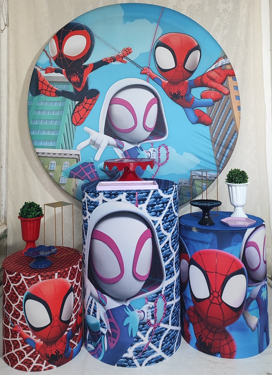 Kit Homem-Aranha Baby E Os Heróis  - FERNANDO FESTAS E EVENTOS