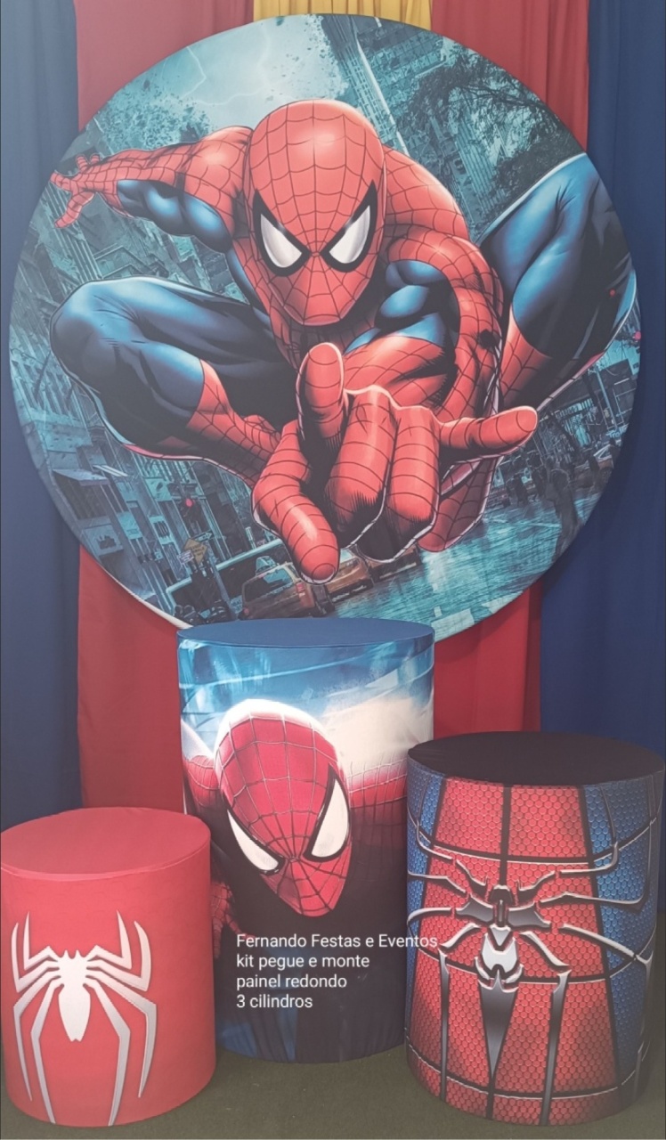Kit Homem Aranha (01)  - FERNANDO FESTAS E EVENTOS