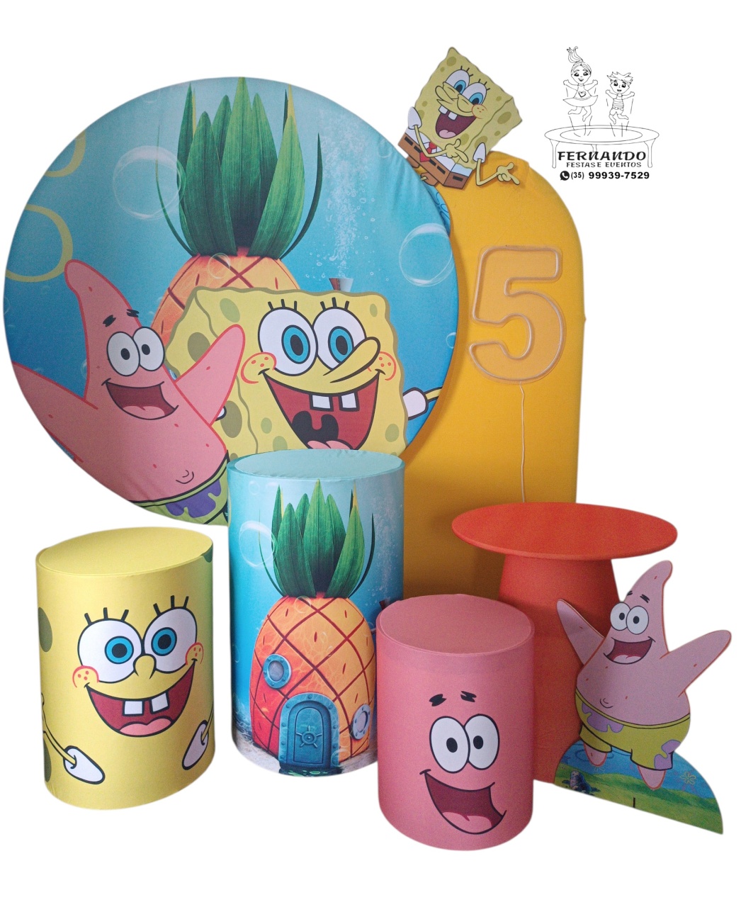 Bob Esponja (02) - FERNANDO FESTAS E EVENTOS