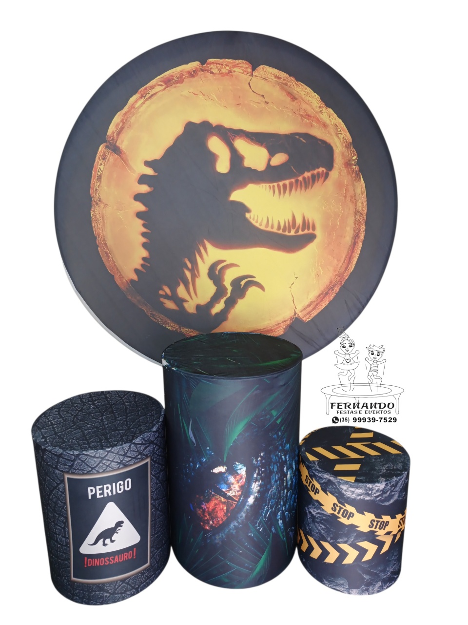 Dinossauros Perigo (01)  - FERNANDO FESTAS E EVENTOS