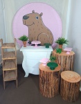 Kit Capivara Rosa (03) - imagem 2