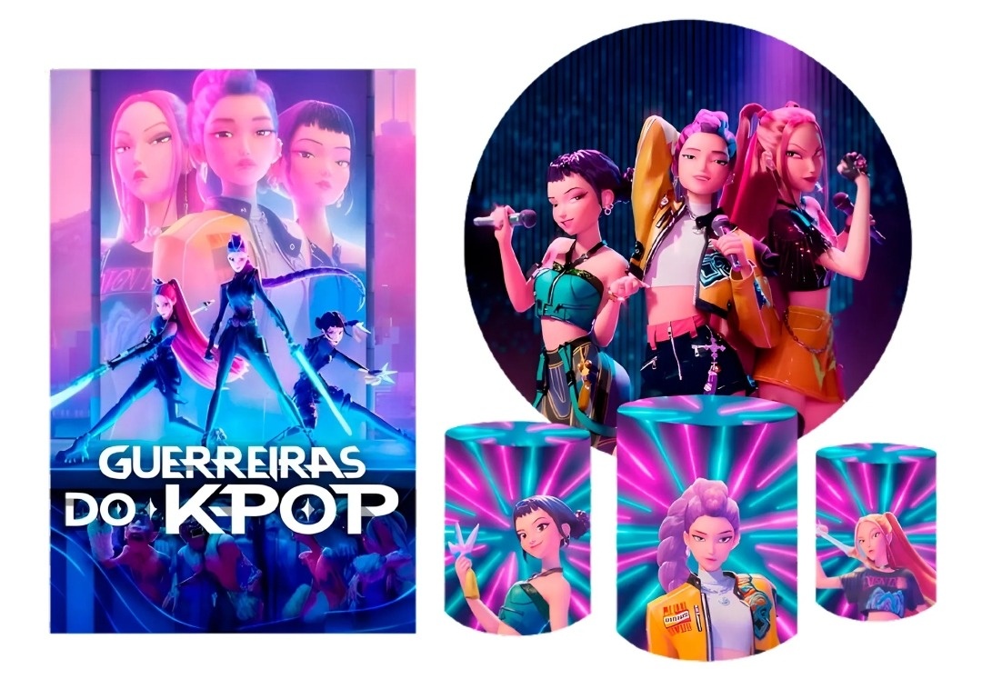 Kit Guerreiras K Pop (02) - FERNANDO FESTAS E EVENTOS