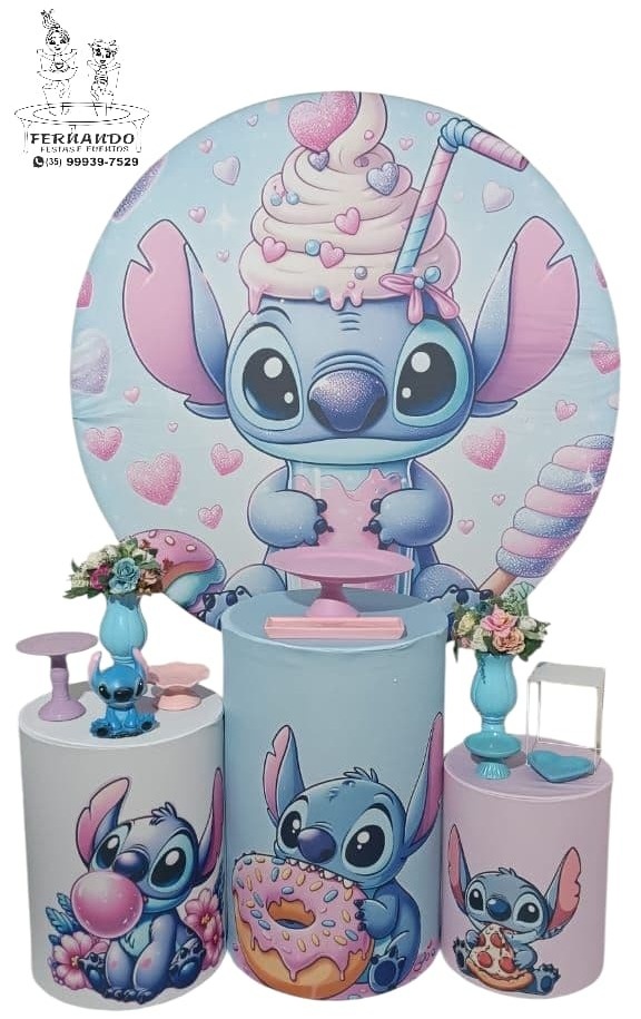 Kit Stitch E Os Doces (02) - FERNANDO FESTAS E EVENTOS
