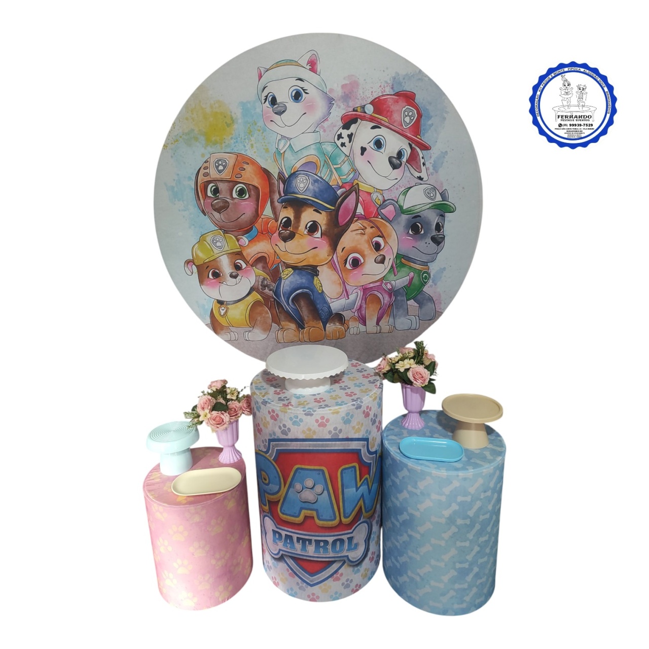 Kit Patrulha Canina Aclarela 02 - FERNANDO FESTAS E EVENTOS