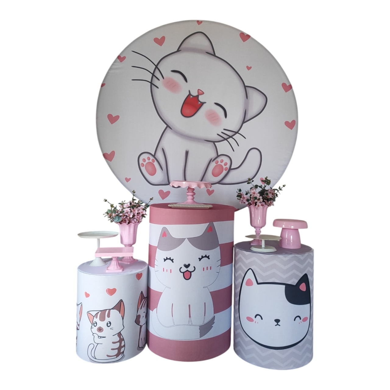 Gatinha Coração 02 - FERNANDO FESTAS E EVENTOS
