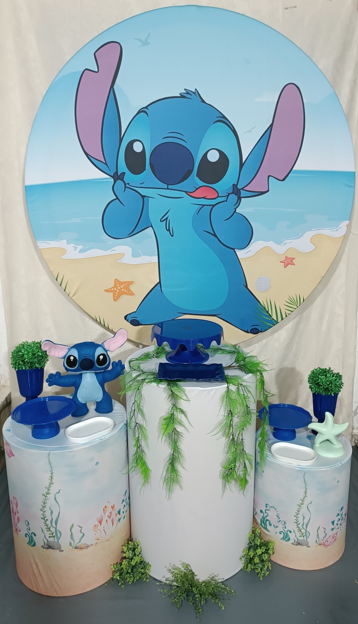 Kit Stitch Na Praia (01) - FERNANDO FESTAS E EVENTOS