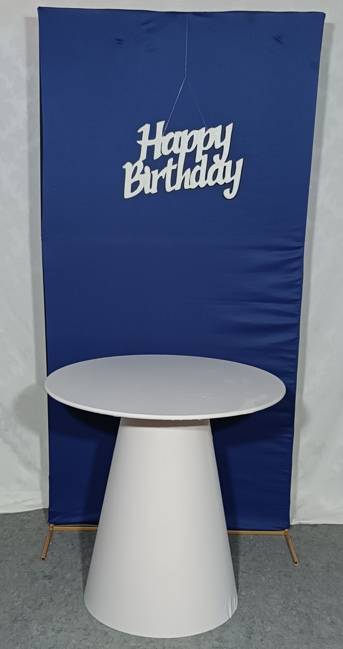 Table Médio Helanca Azul (01) - FERNANDO FESTAS E EVENTOS