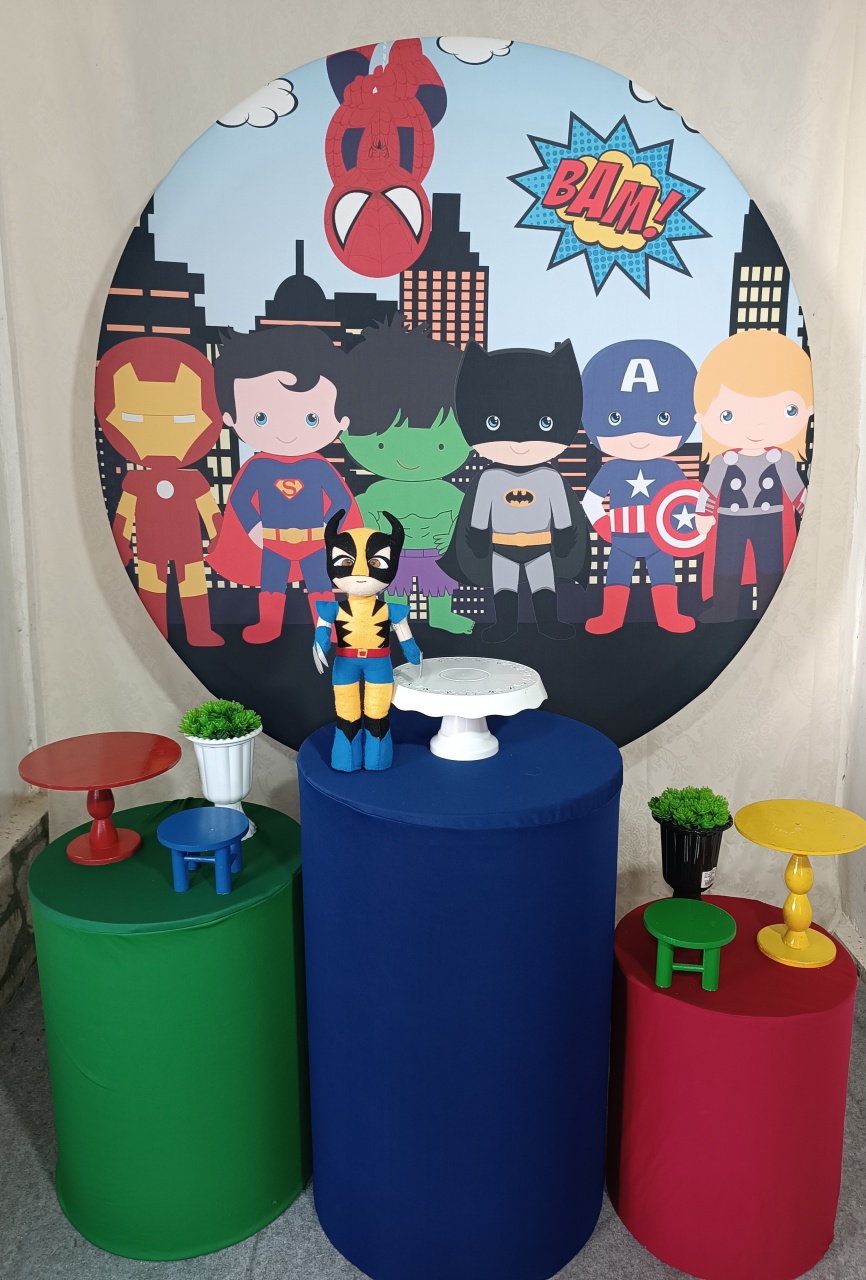 Kit Super Heróis Baby Wolverine - FERNANDO FESTAS E EVENTOS
