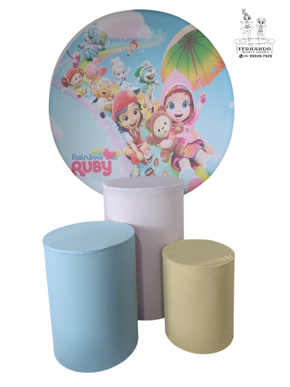 Kit Rainbow Ruby (01) - FERNANDO FESTAS E EVENTOS