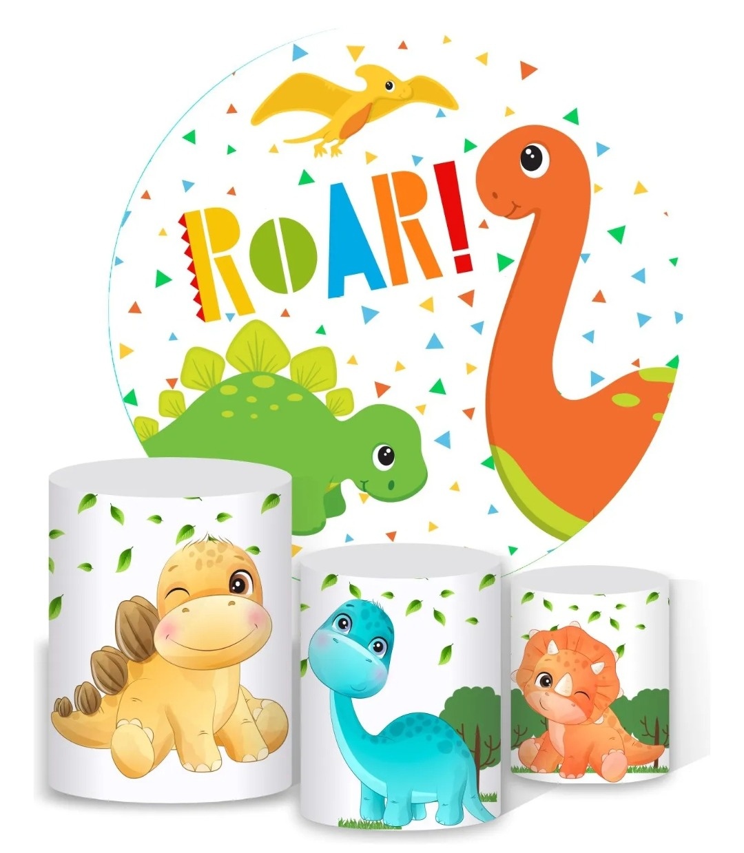 Kit Dinossauro Roar! (01) - FERNANDO FESTAS E EVENTOS