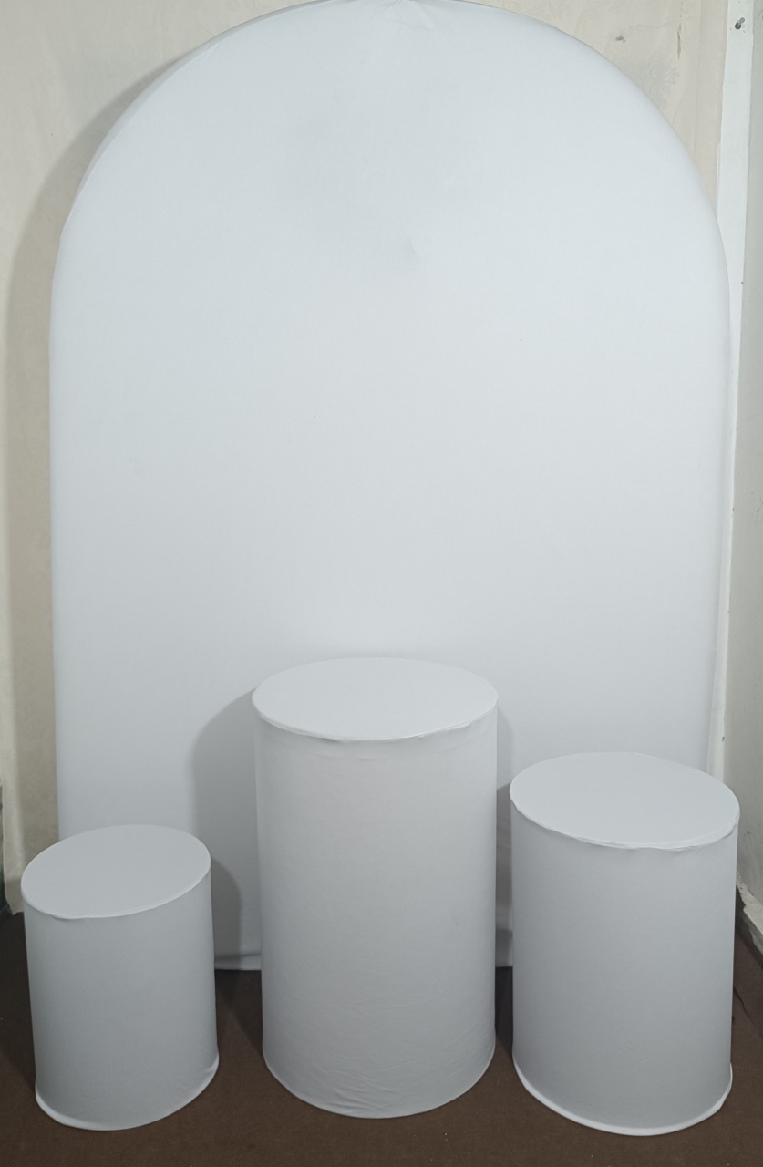 Kit Branco (01) Painel 2X1,5  - FERNANDO FESTAS E EVENTOS