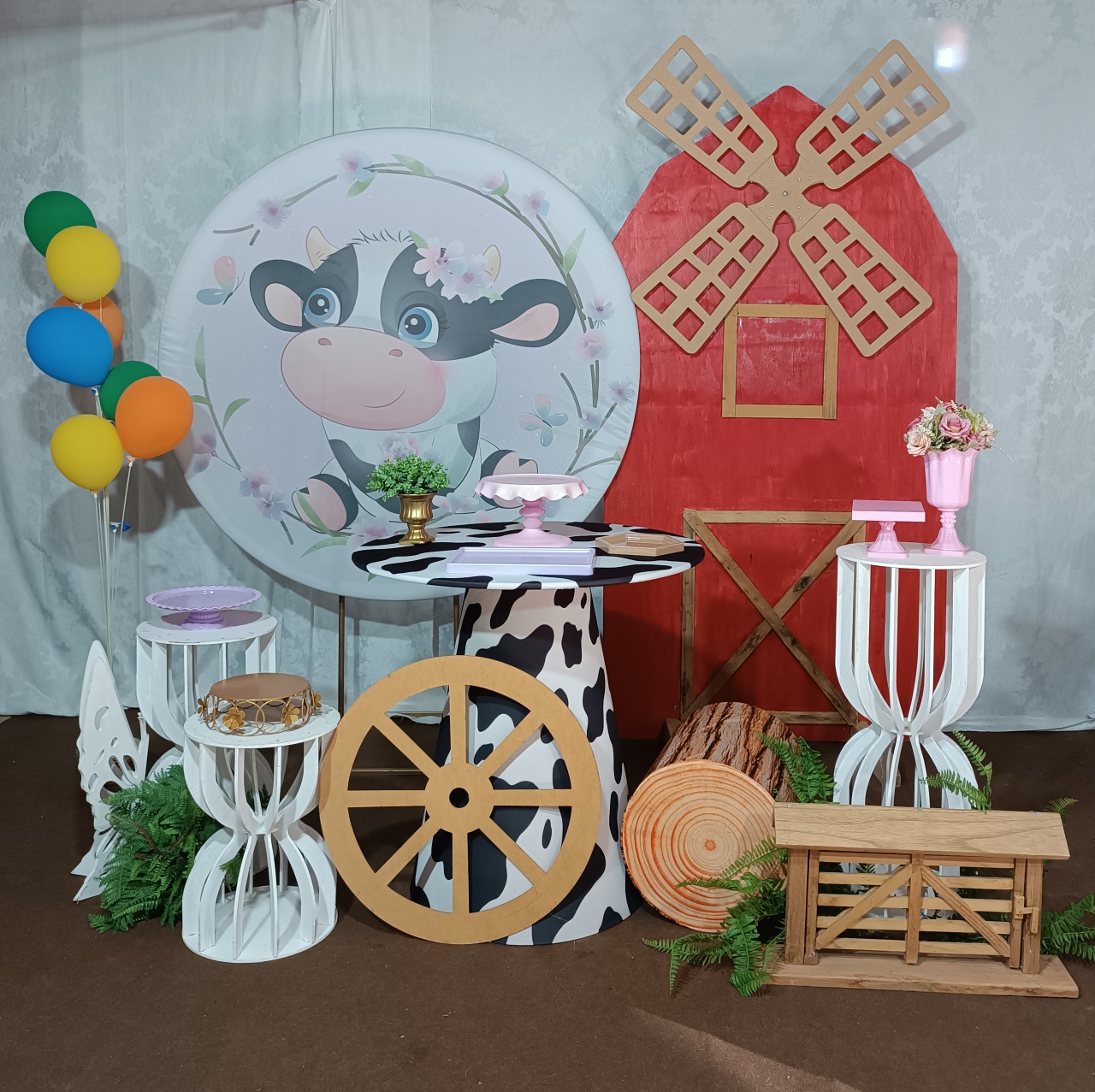 Decoração Fazendinha Vaquinha (20) - FERNANDO FESTAS E EVENTOS