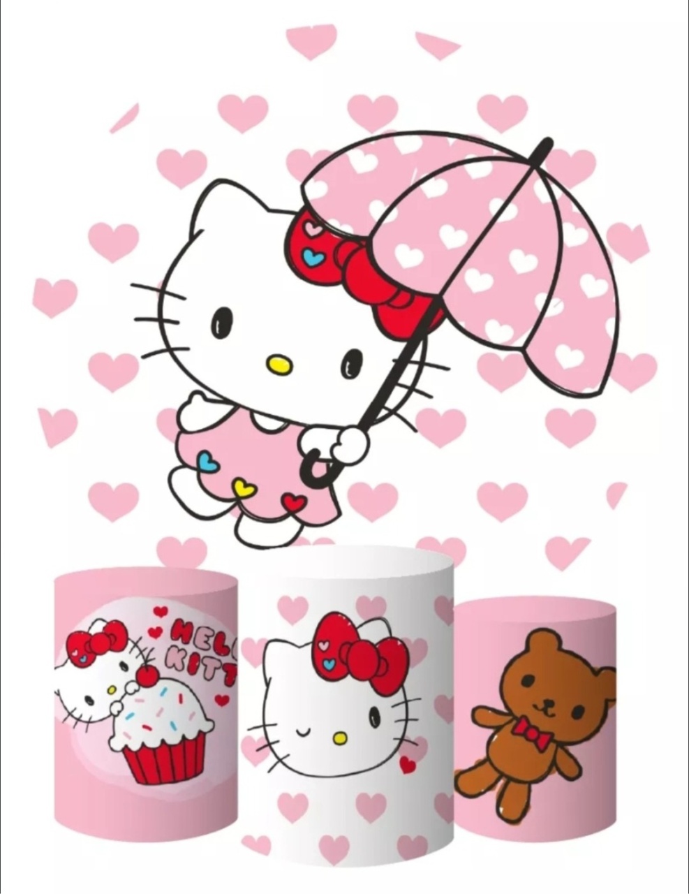 Kit Hello Kitty (02) - FERNANDO FESTAS E EVENTOS