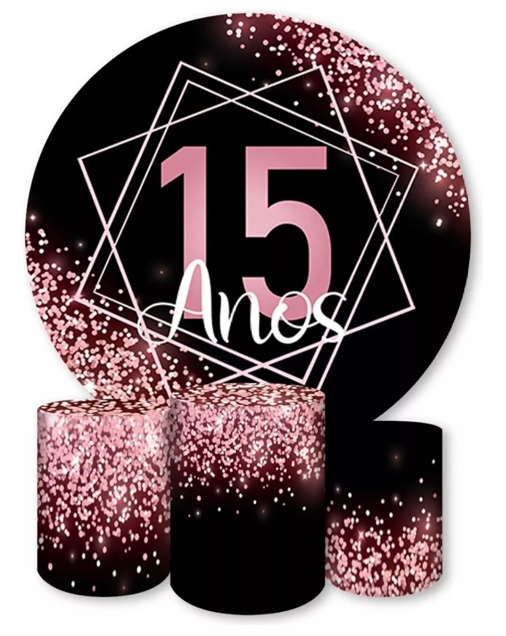 Kit 15 Anos Vermelho 01 - FERNANDO FESTAS E EVENTOS