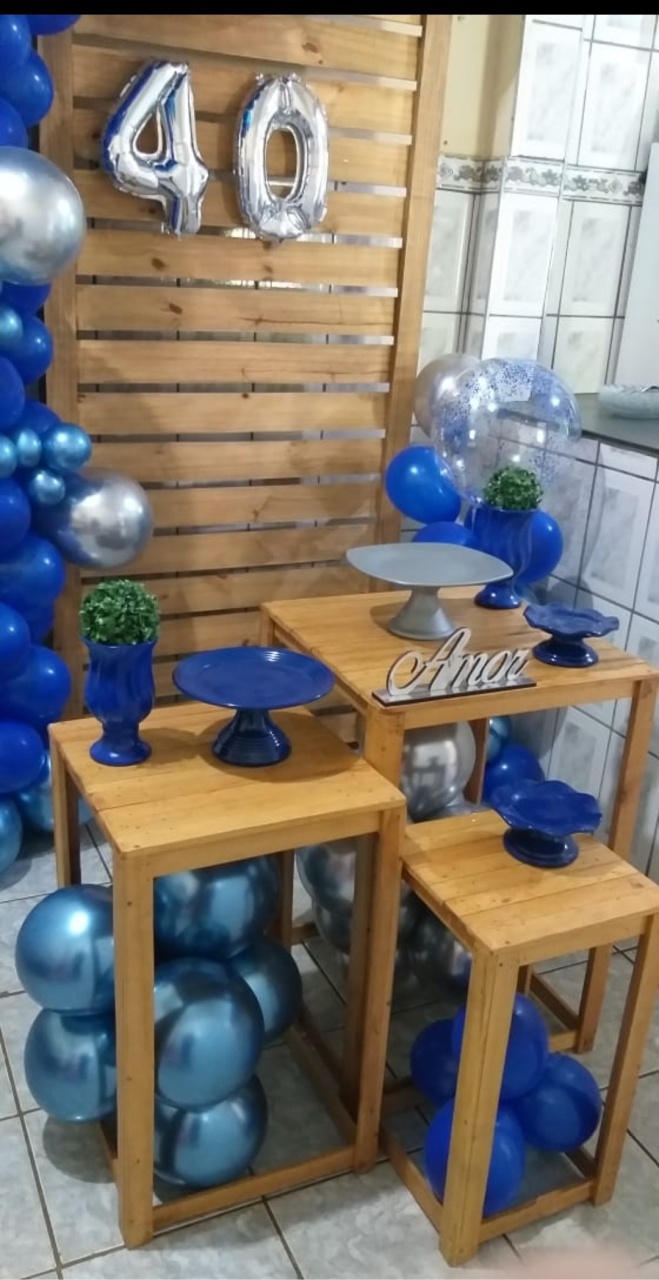 Decoração 40 Anos (01) - FERNANDO FESTAS E EVENTOS