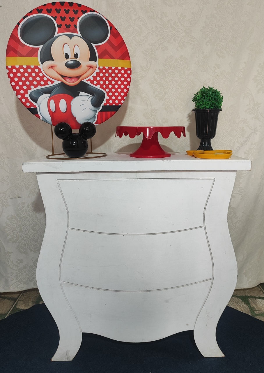 Mini Table Mickey Mouse  - FERNANDO FESTAS E EVENTOS