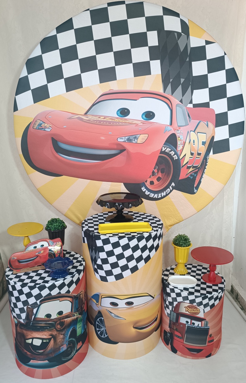 Kit Relâmpago Mcqueen (01) - FERNANDO FESTAS E EVENTOS