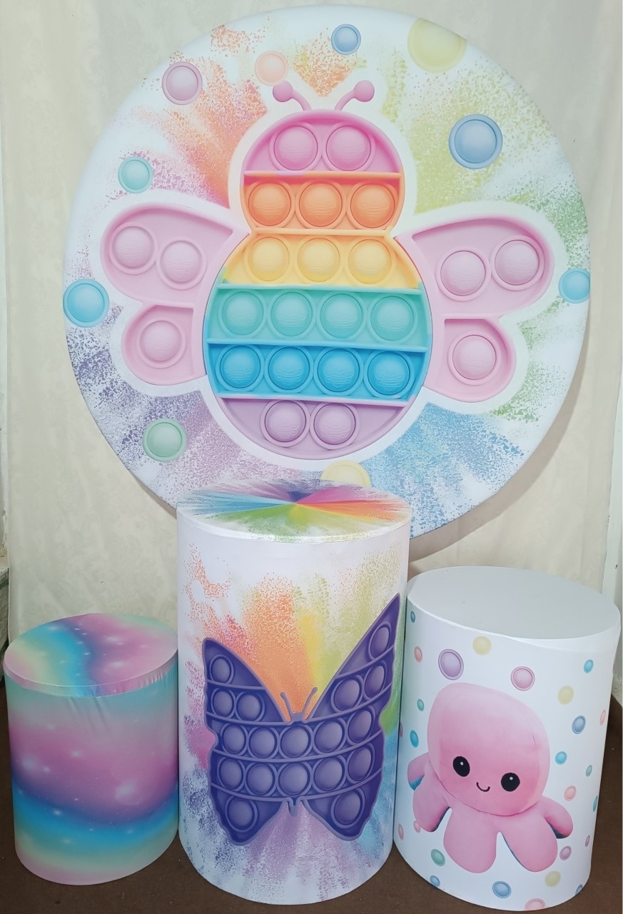 Kit Pop It Borboleta E Polvo 01 - FERNANDO FESTAS E EVENTOS