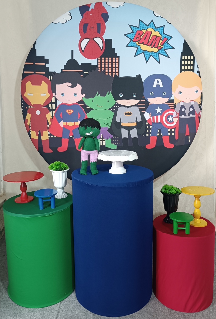 Kit Super Heróis Baby Hulk - FERNANDO FESTAS E EVENTOS