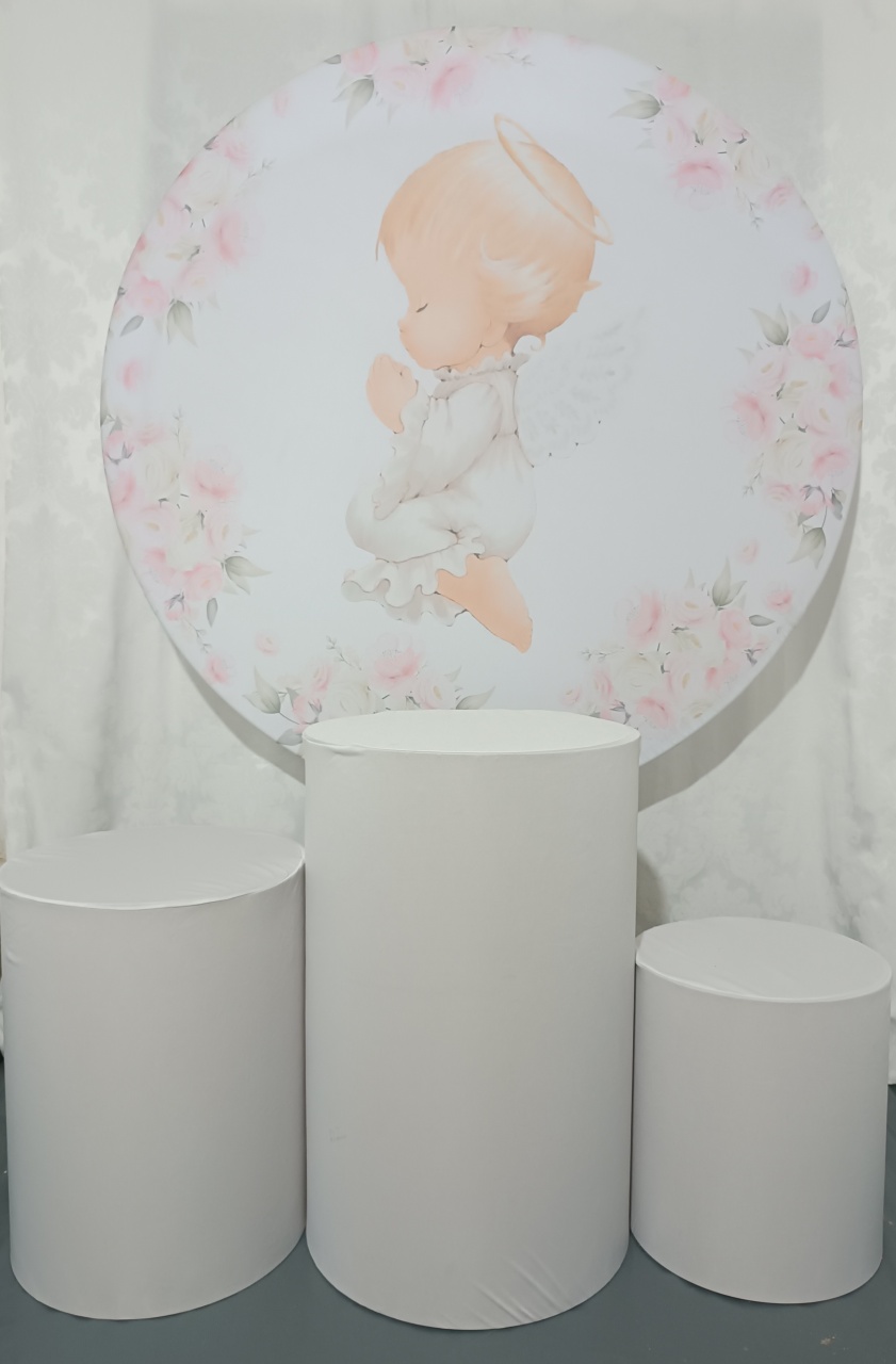 Kit Batizado Anjo Ao Redor de Flores  - FERNANDO FESTAS E EVENTOS