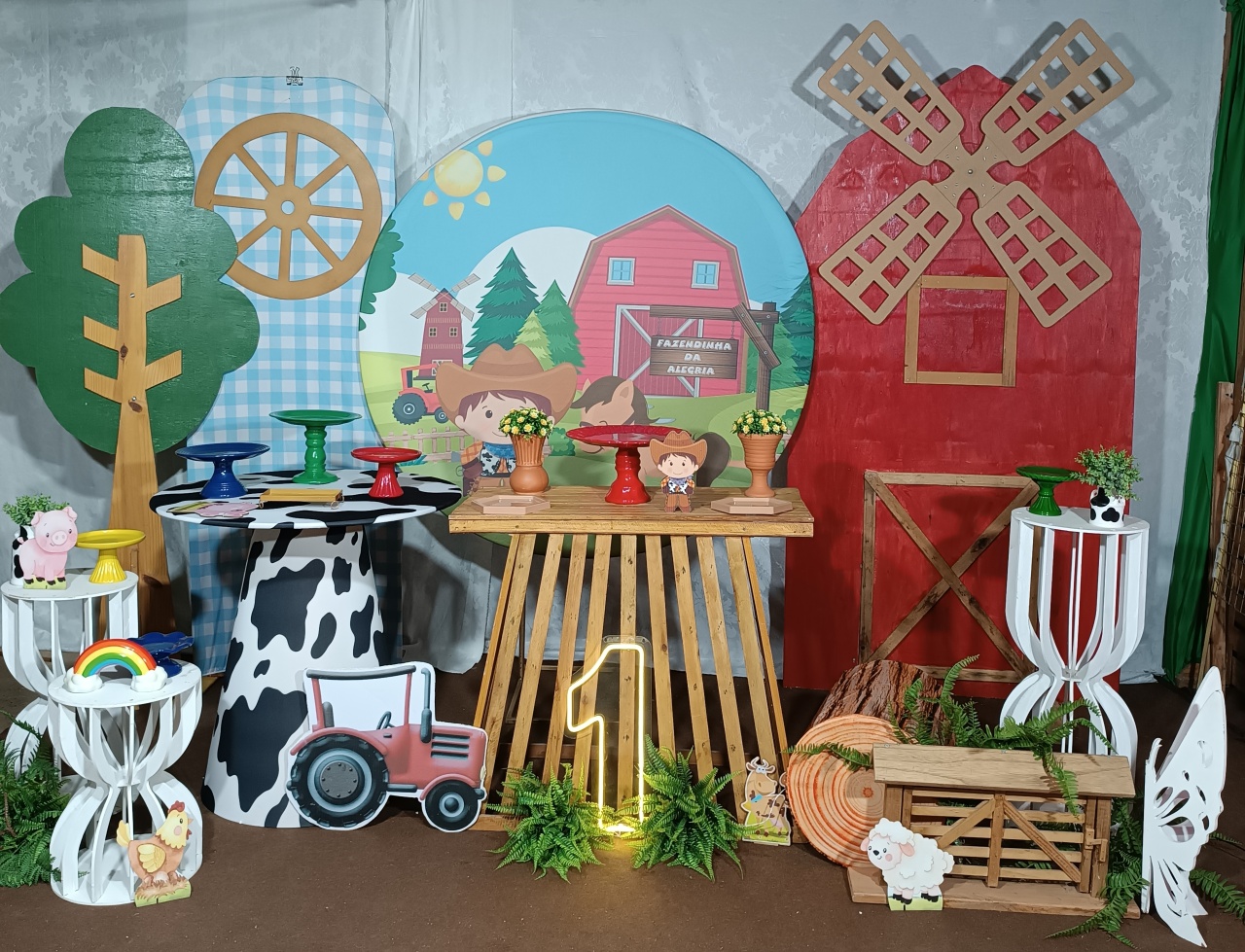 Decoração Fazendinha (23) - FERNANDO FESTAS E EVENTOS