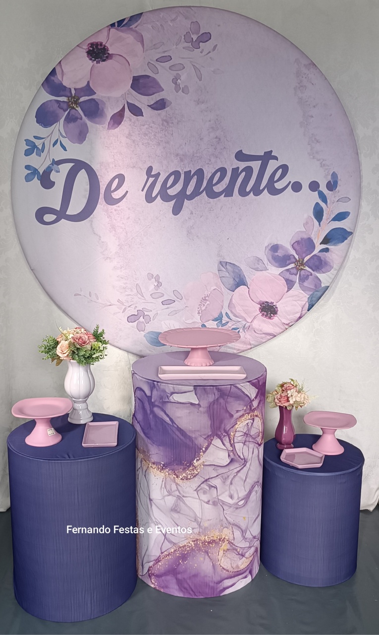 Kit de Repente Lilás  - FERNANDO FESTAS E EVENTOS