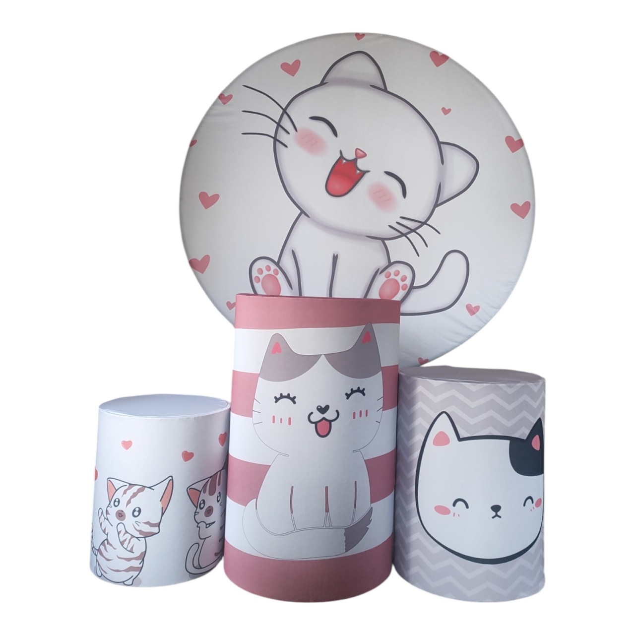 Gatinha Coração 01 - FERNANDO FESTAS E EVENTOS