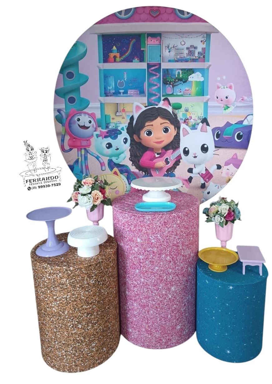Kit Casa Mágica da Gabby 02 - FERNANDO FESTAS E EVENTOS
