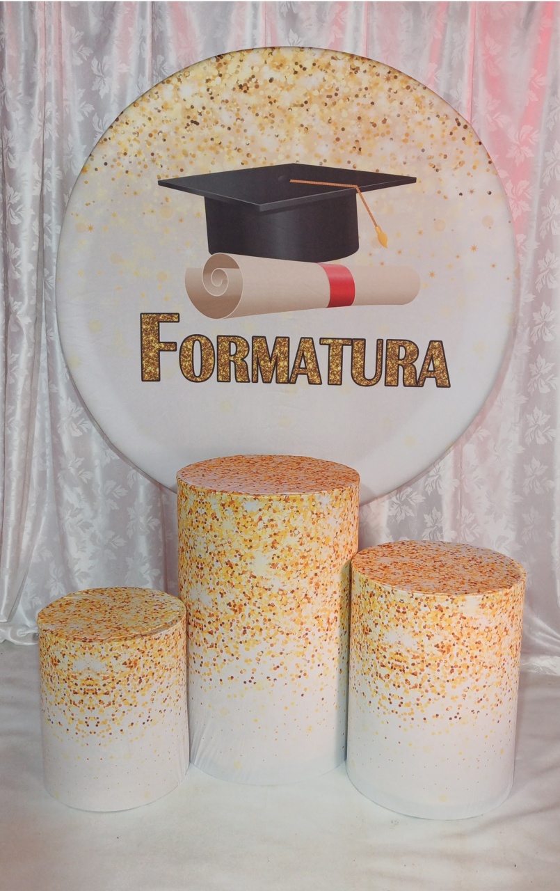 Kit Formatura Dourado (01) - FERNANDO FESTAS E EVENTOS